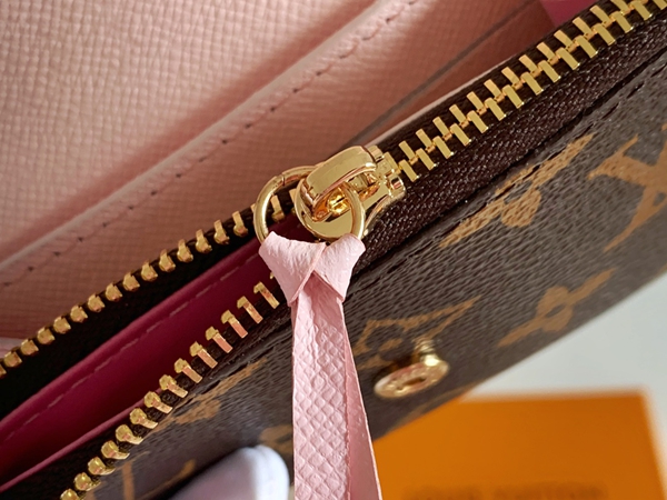 LVコピーウォレット素材ディテール